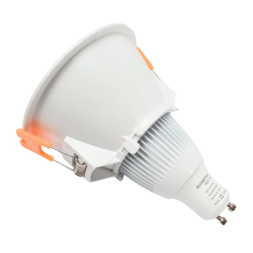 Aro Circular Fijo GU10 Blanco Mate 85mm - Image 5