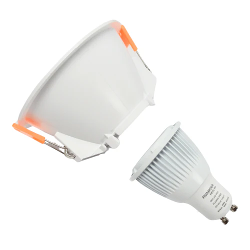 Aro Circular Fijo GU10 Blanco Mate 85mm - Image 6