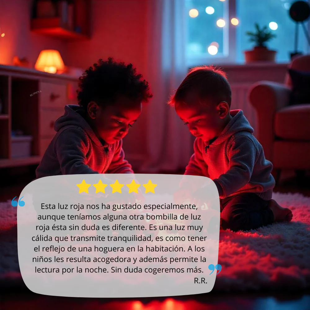 Bombilla BIO LED Luz Roja Flicker FREE - E27 - Image 9