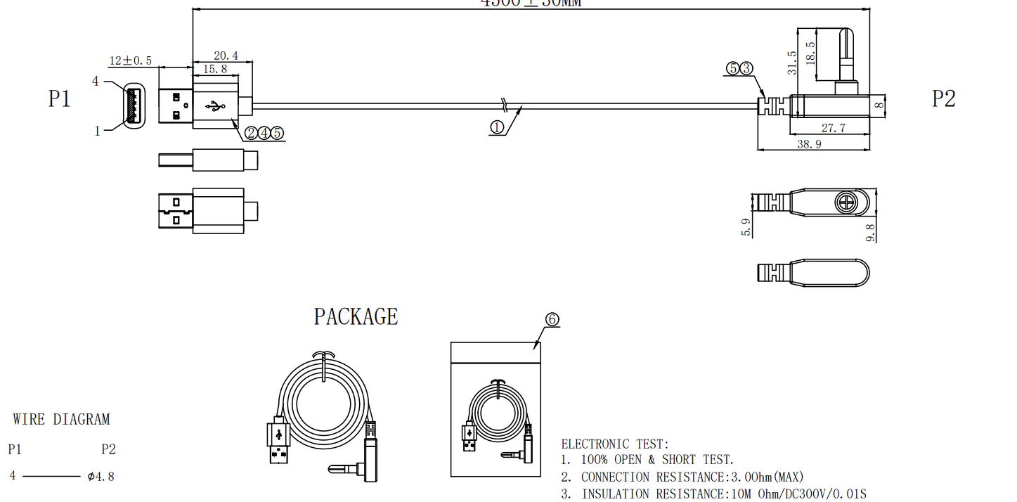 Cable USB Grounding | Conecta a Tierra tus Dispositivos (Enchufe + Adaptador USB-C) - Image 3