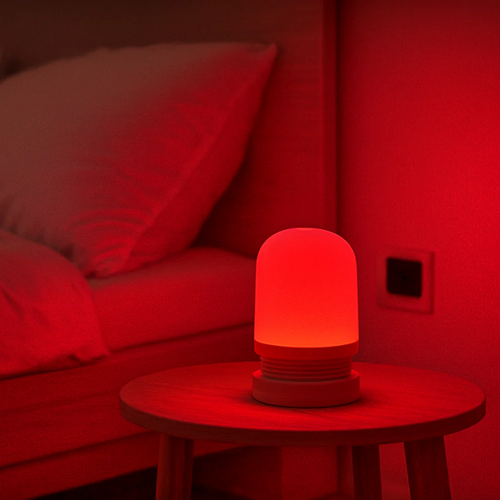 Luz Nocturna Táctil de Luz Roja / Ámbar Crepuscular - Image 3