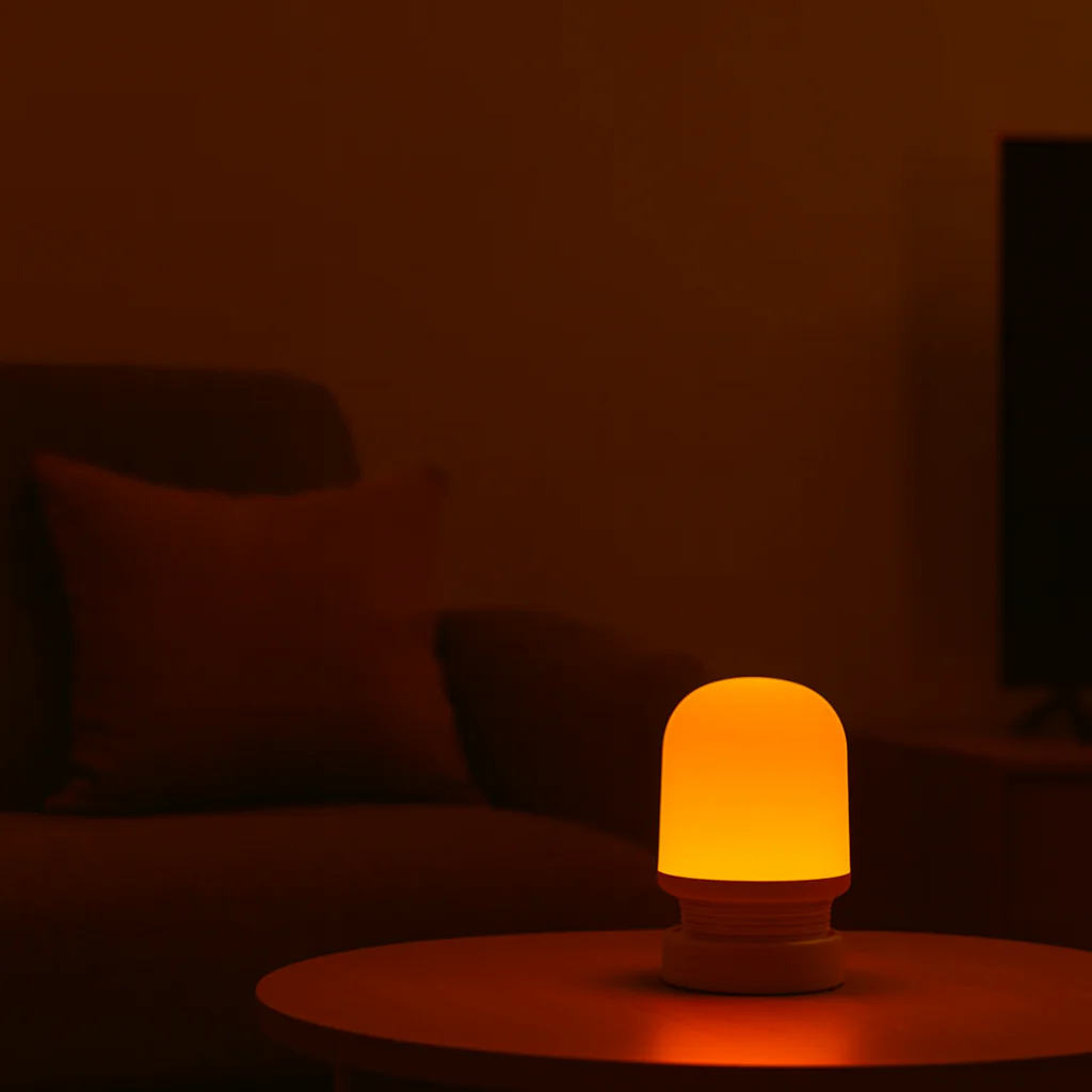 Luz Nocturna Táctil de Luz Roja / Ámbar Crepuscular - Image 4