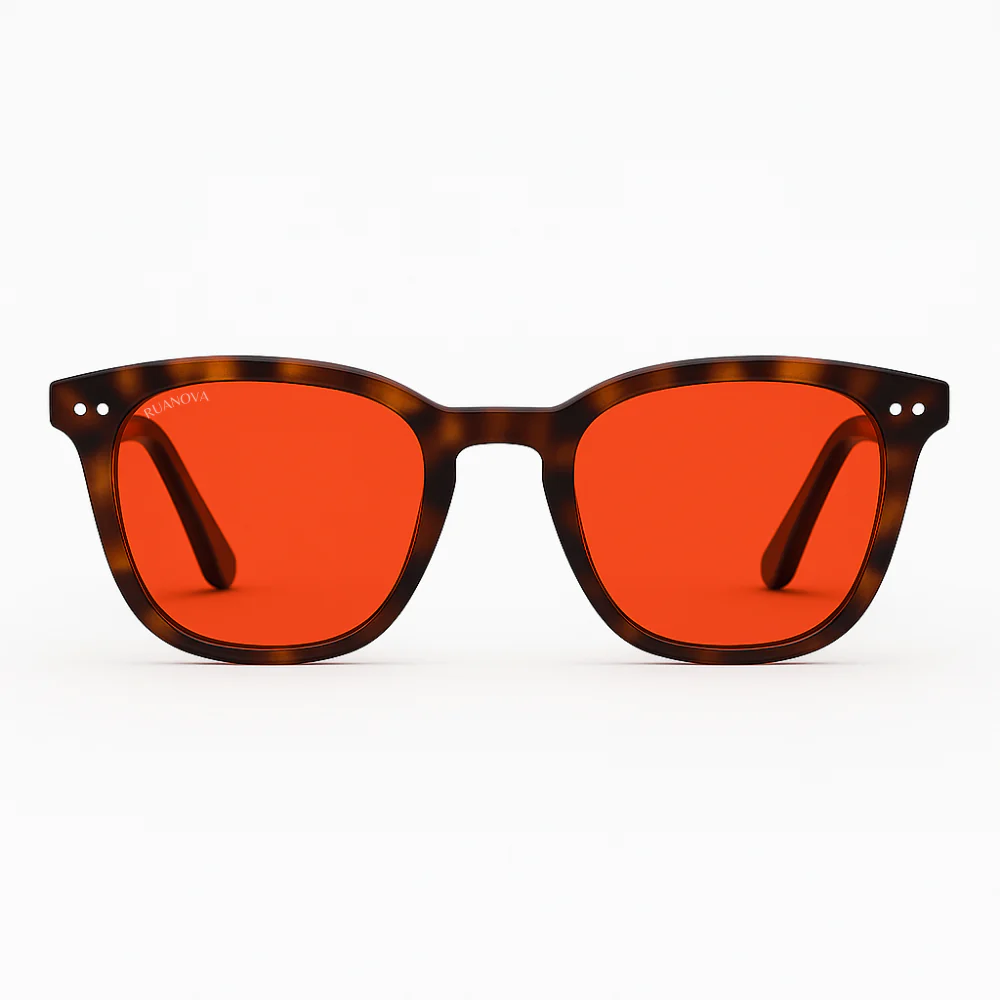 Lentes Rojas Carey Bloqueo Luz Azul – Mejora tu Sueño y Salud - Image 4