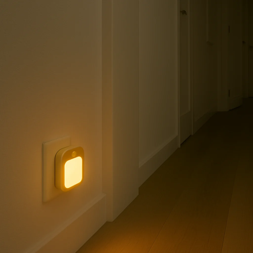 Luz Nocturna con Sensor y Modo Automático Enchufable (220V) - Image 8