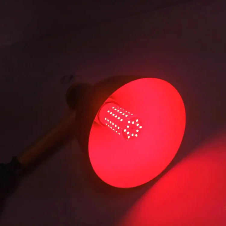 Lámpara de Mesa de Diseño en Madera Real. Ideal lectura con Luz Roja - Image 3