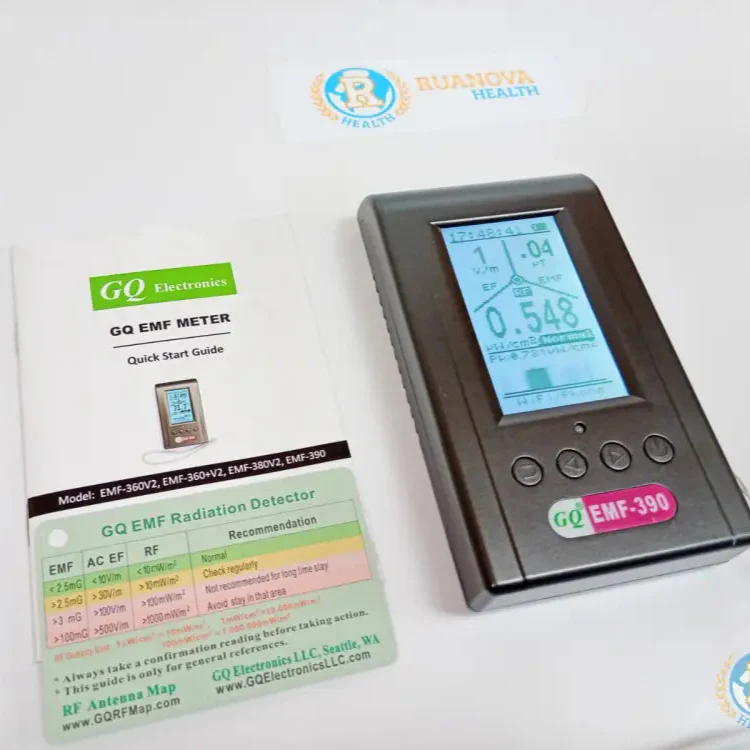 Medidor Radiación EMF Profesional Original GQ 390 V2 - Image 5