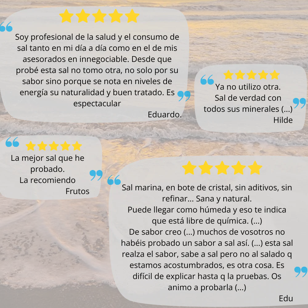 Sal de Mar Real Evaporada SIN refinar NI adulterar - Image 8